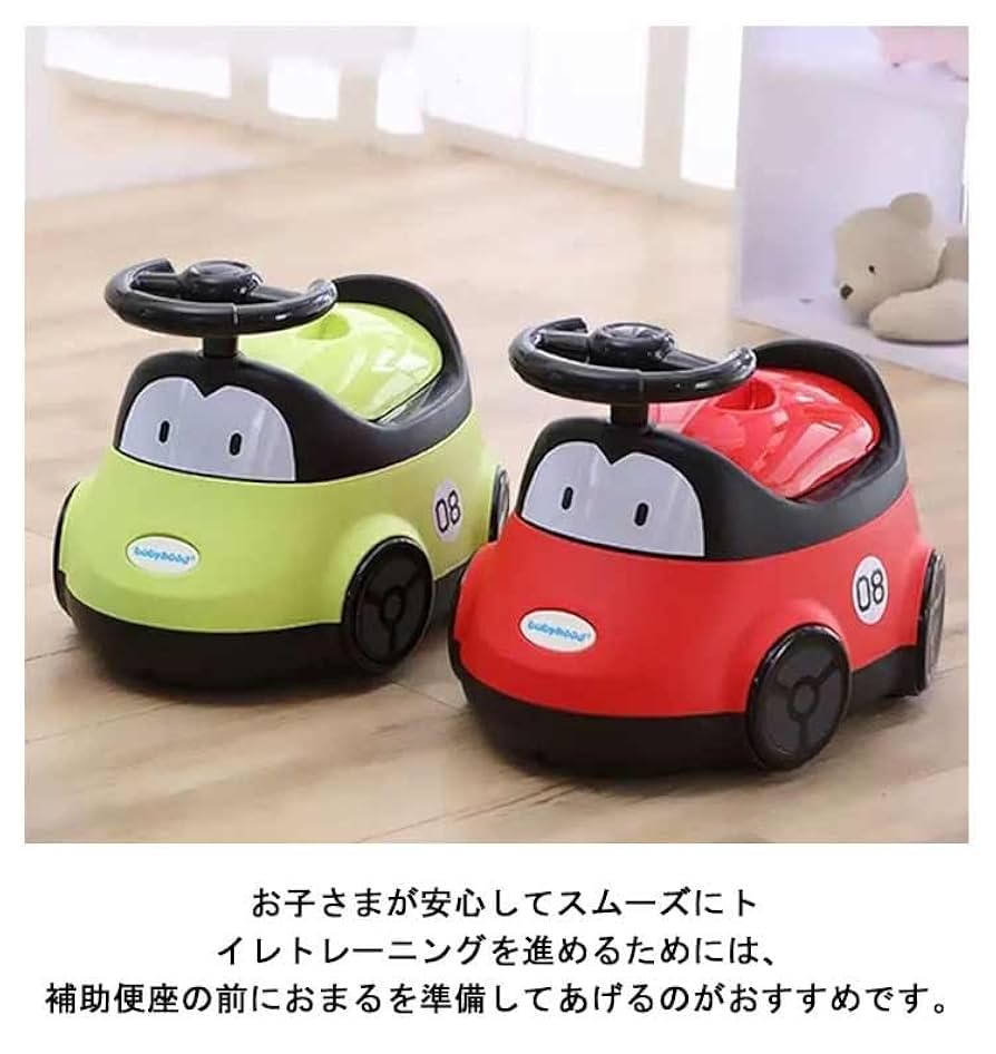 Apple - おまる Amazon.co.jp: 子供用 トイレ おまる オマル 車型 くるま 幼児